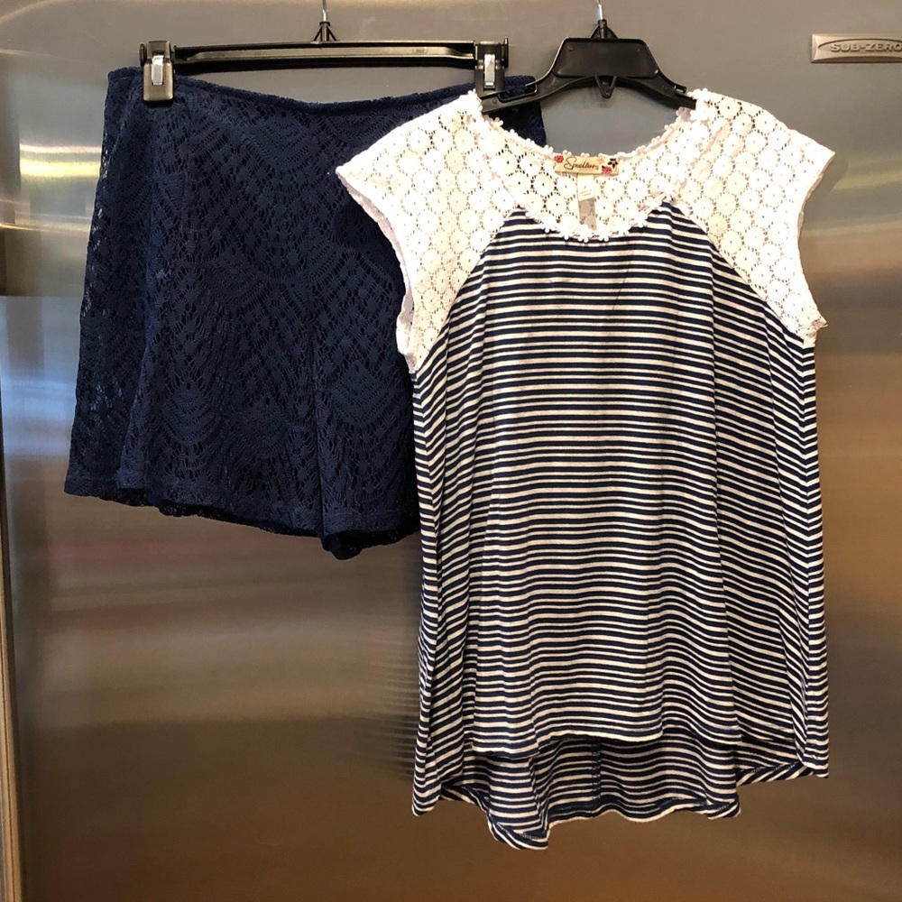Speechless Shirt and Shorts Set